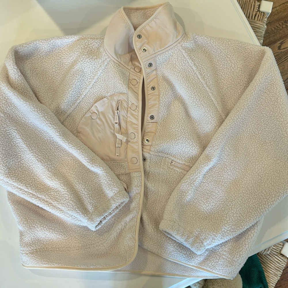 Free People fleece jacket